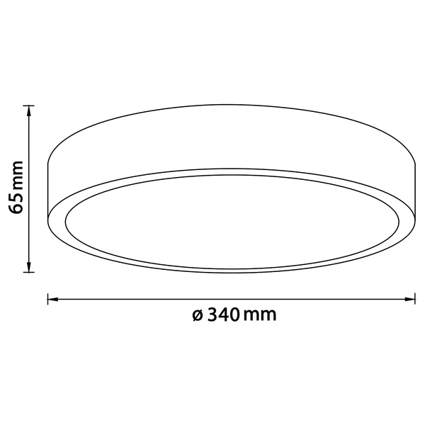 LED-Deckenleuchte Moreen - Polyethylen / Gummibaum massiv - 1-flammig - Image 8