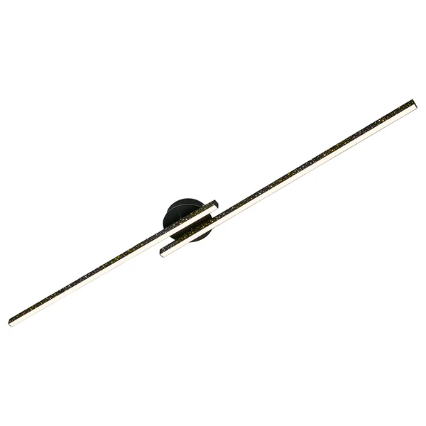 LED-Deckenleuchte Rey I - Kunststoff / Eisen - 2-flammig