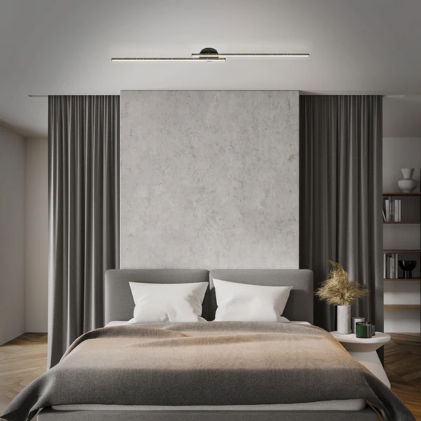 LED-Deckenleuchte Rey I - Kunststoff / Eisen - 2-flammig - Image 3