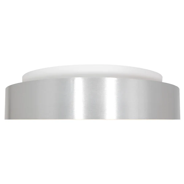 LED-Deckenleuchte Ringlede - Acrylglas / Aluminium - 1-flammig - Silber - Durchmesser: 38 cm - Image 5