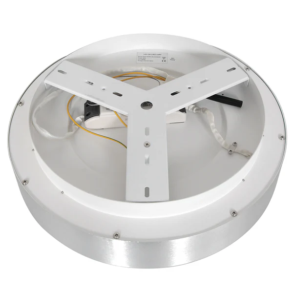 LED-Deckenleuchte Ringlede - Acrylglas / Aluminium - 1-flammig - Silber - Durchmesser: 38 cm - Image 9