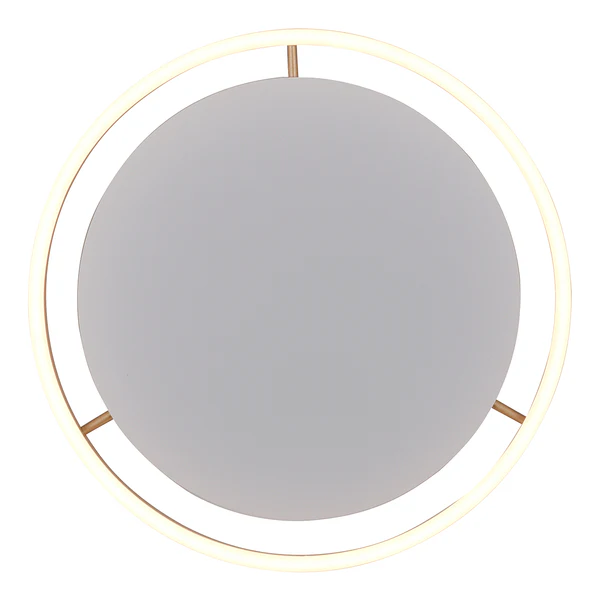 LED-Deckenleuchte Ritus Typ A - Kunststoff / Aluminium - 1-flammig - Messing - Image 5