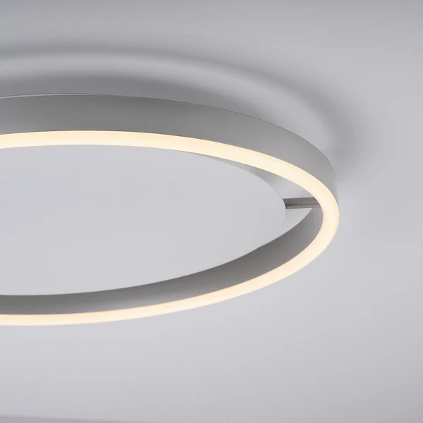 LED-Deckenleuchte Ritus Typ A - Kunststoff / Aluminium - 1-flammig - Silber - Image 4