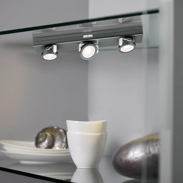 LED-Deckenleuchte Rotate - Polycarbonat - 3-flammig - Image 3