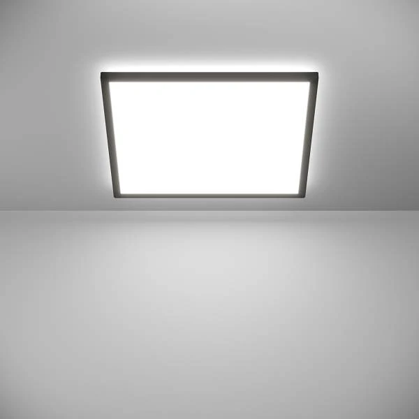 LED-Deckenleuchte Rovito-R - Kunststoff - 1-flammig - Schwarz - 50 x 50 cm - Image 7