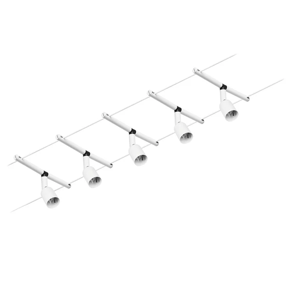 LED-Deckenleuchte Salt II - Aluminium / Polycarbonat - 5-flammig - Image 2