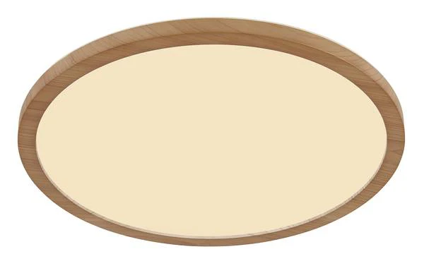 LED-Deckenleuchte Sapana rund - Acrylglas - 1-flammig - Braun - Durchmesser: 42 cm - Image 3
