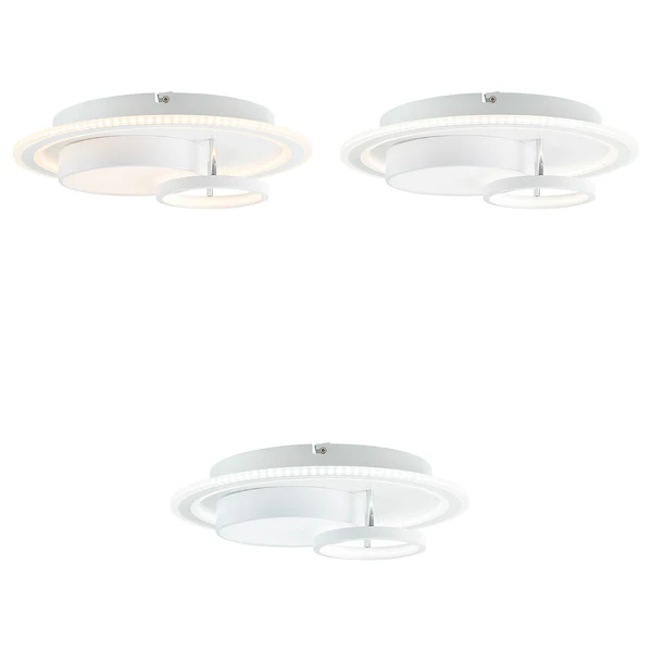 LED-Deckenleuchte Sigune - Polypropylen / Aluminium - 1-flammig - Image 8