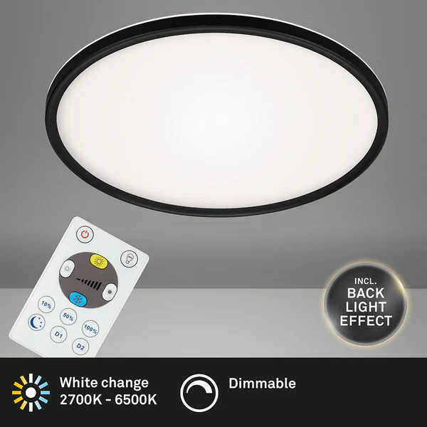 LED-Deckenleuchte Slim III - Polycarbonat - 1-flammig - Image 5