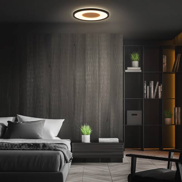 LED Deckenleuchte Sufit - Schwarz - Polypropylen - 0 x 3 x 0 cm - Image 3