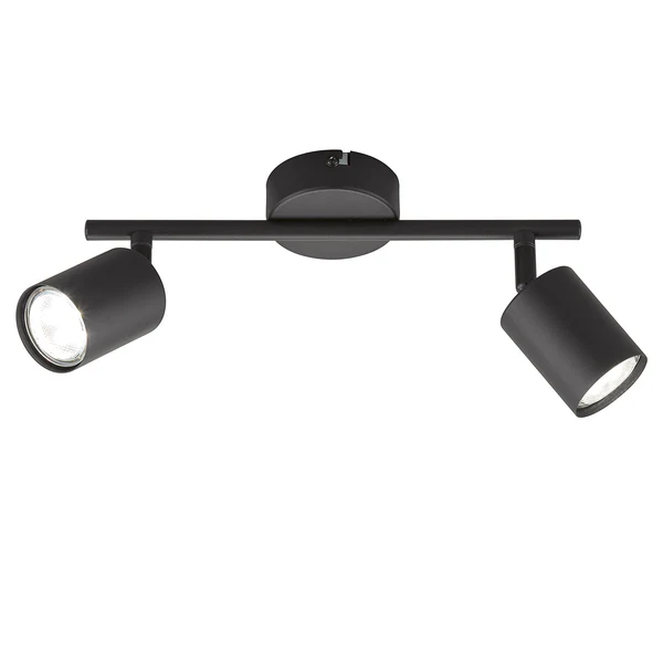 LED-Deckenleuchte Vano - Eisen - 2-flammig - Flammenanzahl: 2