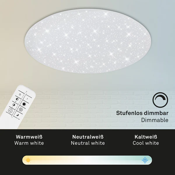 LED-Deckenleuchte Verb - Polycarbonat / Eisen - 1-flammig - Image 2