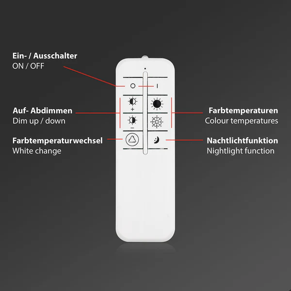 LED-Deckenleuchte Verb - Polycarbonat / Eisen - 1-flammig - Image 4