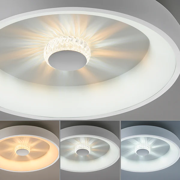 LED-Deckenleuchte Vertigo Typ B - Eisen - 1-flammig - Silber - Image 11