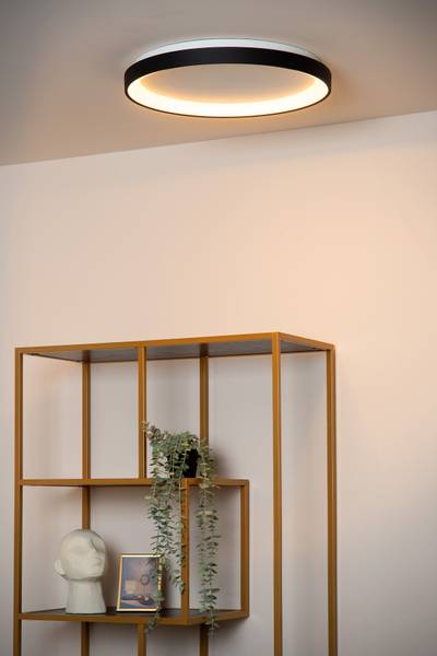 LED-Deckenleuchte Vidal - Acrylglas - Schwarz - Durchmesser: 48 cm - Image 2