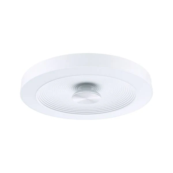 LED-Deckenleuchte Volea - Kunststoff - 1-flammig - Weiß / Silber - Durchmesser: 40 cm - Image 5