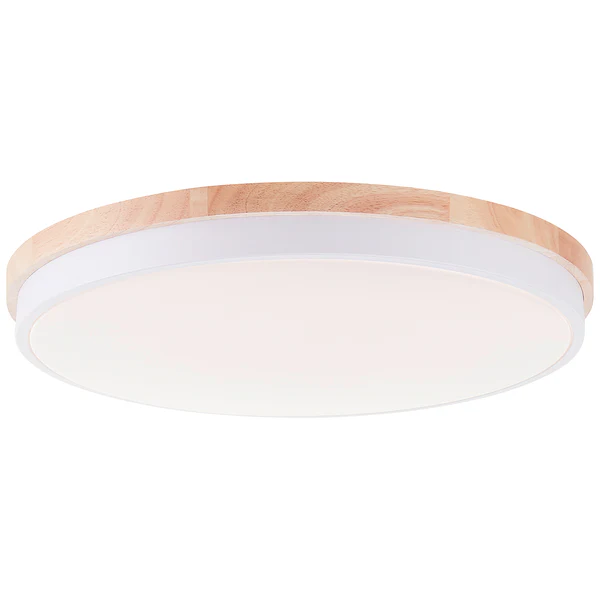 LED-Deckenleuchten Baarlo Typ B - Gummibaum massiv / Eisen - 1-flammig - Durchmesser: 50 cm - Image 3