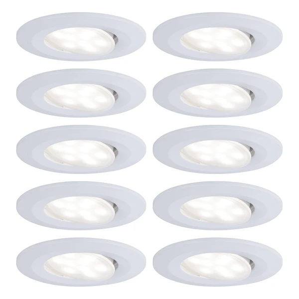 LED-Einbauleuchte Calla V - Acrylglas - 10-flammig