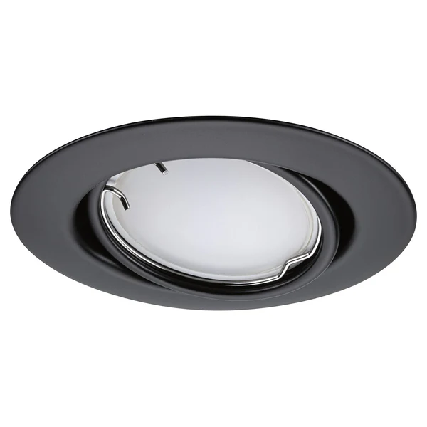 LED-Einbauleuchte Coin 3er-Set RGBW - Metall - Schwarz - 1-flammig - Schwarz - Image 4