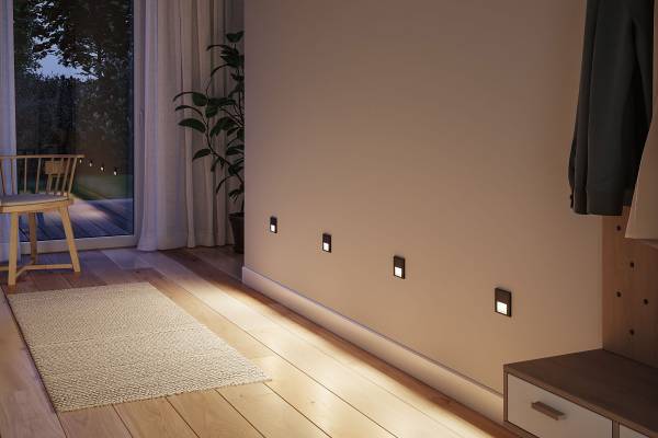LED-Einbauleuchte Tsaro - Kunststoff - Schwarz - Image 4