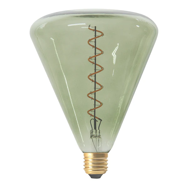 LED-Leuchtmittel Dilly II - Klarglas / Aluminium - 1-flammig - Lindgrün - Image 3