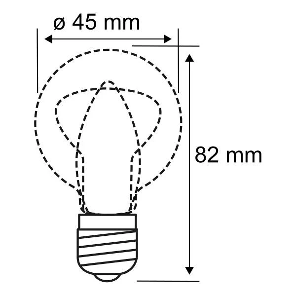 LED-Leuchtmittel Eco-Line Tropfen - Klarglas - Transparent - 1er Set - Kaltweiß - Image 4