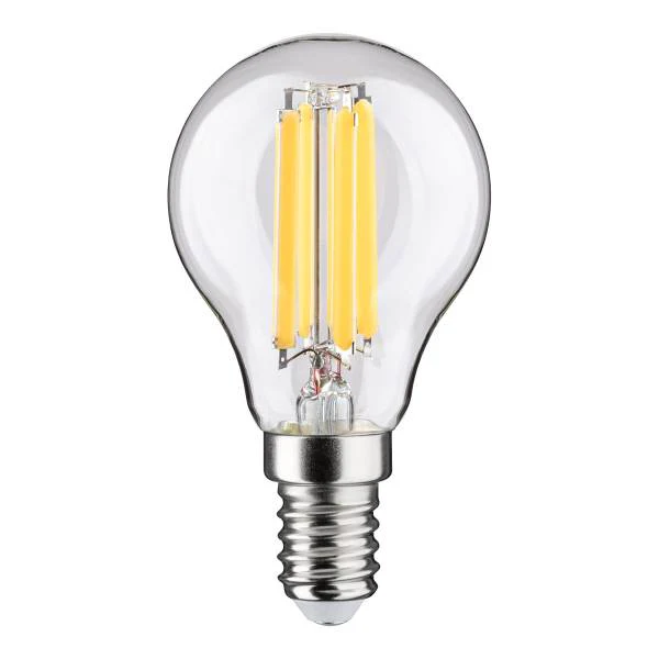 LED-Leuchtmittel Eco-Line Tropfen - Klarglas - Transparent - 1er Set - Warmweiß - Image 2