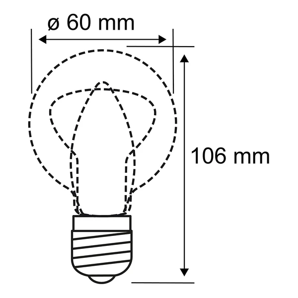 LED-Leuchtmittel Fil AGL - Klarglas - Transparent - Image 7