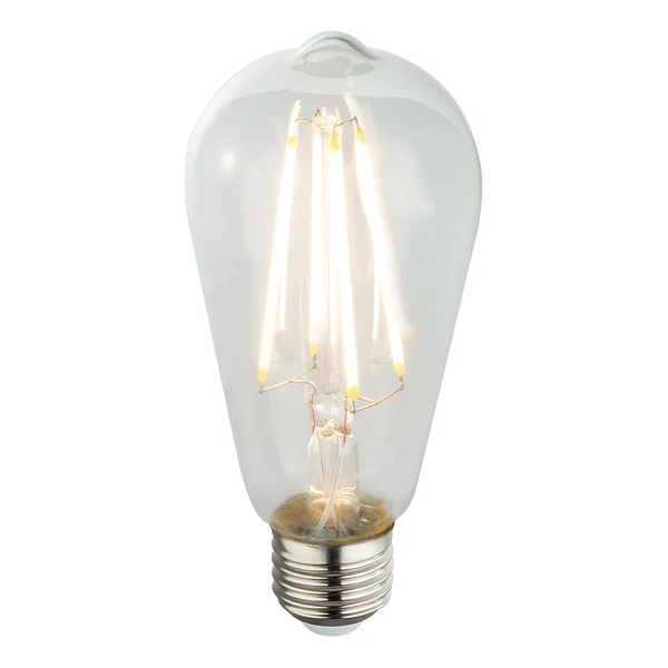 LED-Leuchtmittel Pendle - Klarglas / Eisen - 1-flammig