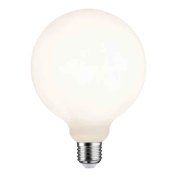 LED-Leuchtmittel White Lampion Typ E - Glas - Weiß