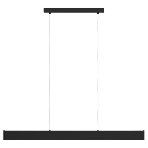 LED-Pendelleuchte Andreas-Z - Polycarbonat / Stahl - 2-flammig - Schwarz - Image 12