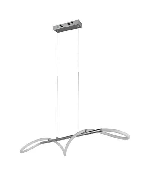 LED-Pendelleuchte Argos - Eisen - Silber - 1-flammig - Image 7