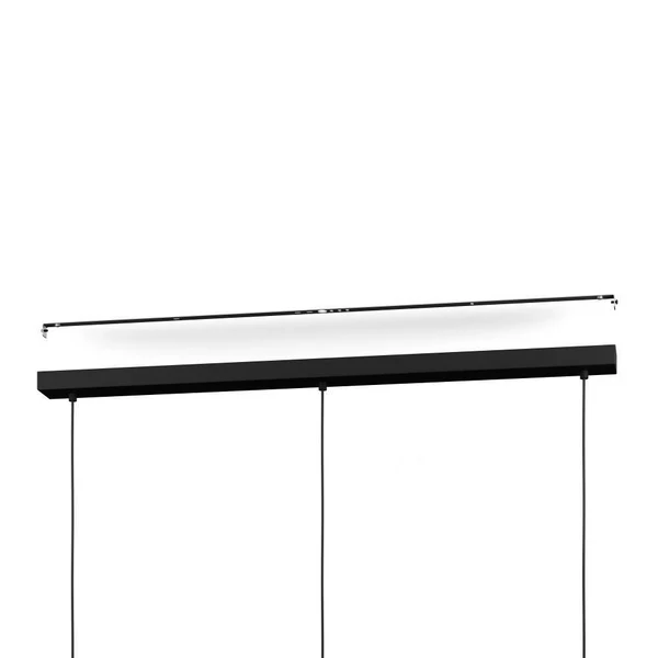 LED-Pendelleuchte Balamorta Typ B - Polycarbonat / Stahl - 3-flammig - Image 7
