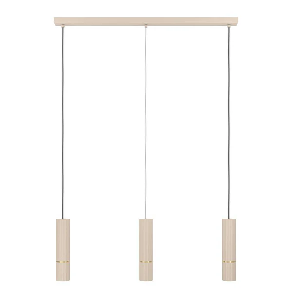 LED-Pendelleuchte Caminia Typ B - Stahl - 3-flammig - Image 7