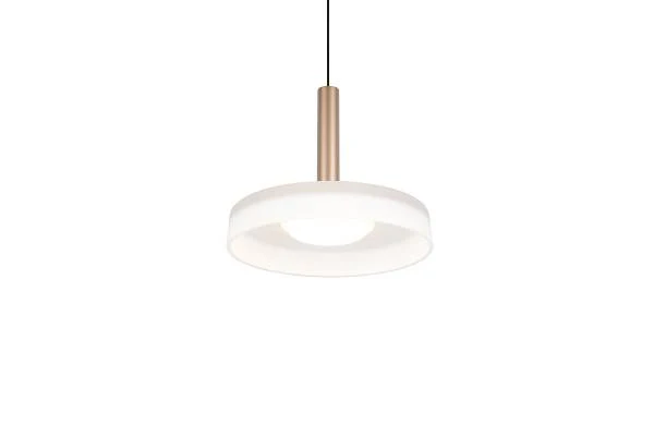 LED-Pendelleuchte Celeste Typ B - Opalglas / Eisen - Flammenanzahl: 1 - Image 7