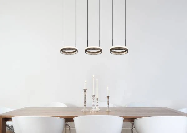 LED-Pendelleuchte Della Typ C - Acrylglas / Eisen - 1-flammig - Image 2