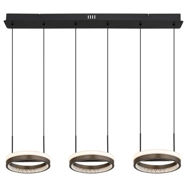 LED-Pendelleuchte Della Typ C - Acrylglas / Eisen - 1-flammig - Image 5