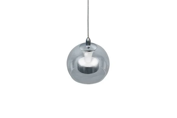 LED-Pendelleuchte Flynt - Klarglas / Eisen - Flammenanzahl: 1 - Image 11