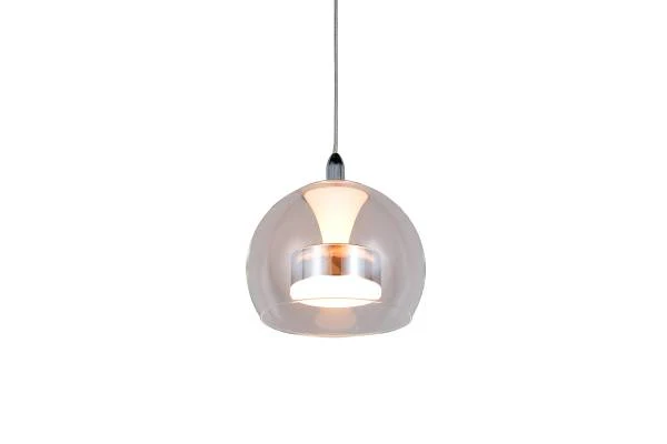 LED-Pendelleuchte Flynt - Klarglas / Eisen - Flammenanzahl: 1 - Image 3