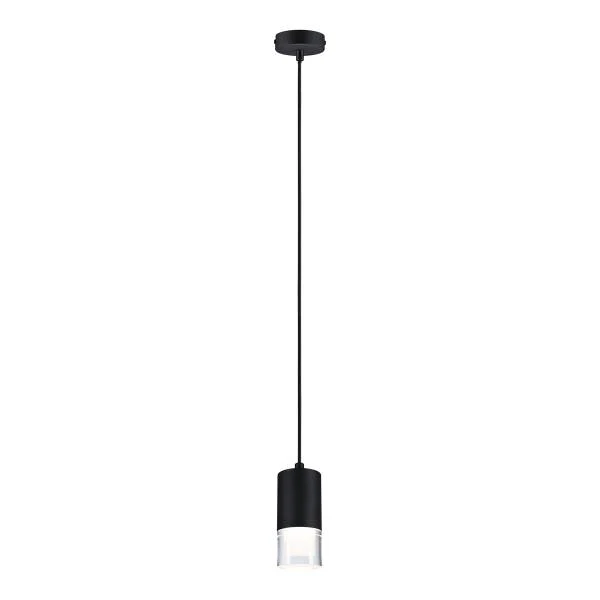 LED-Pendelleuchte Kame - Aluminium - 1-flammig - Schwarz - Image 6