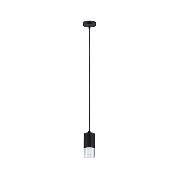 LED-Pendelleuchte Kame - Aluminium - 1-flammig - Schwarz - Image 7