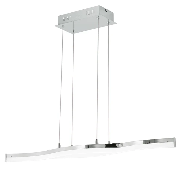 LED-Pendelleuchte Lasana III - Kunststoff / Stahl - 2-flammig - Image 2