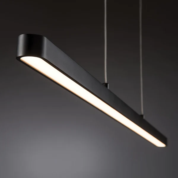 LED-Pendelleuchte Lento I - Aluminium / Gummibaum massiv - 1-flammig - Image 2