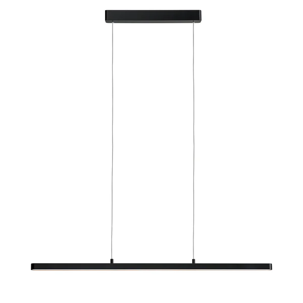 LED-Pendelleuchte Lento I - Aluminium / Gummibaum massiv - 1-flammig - Image 4