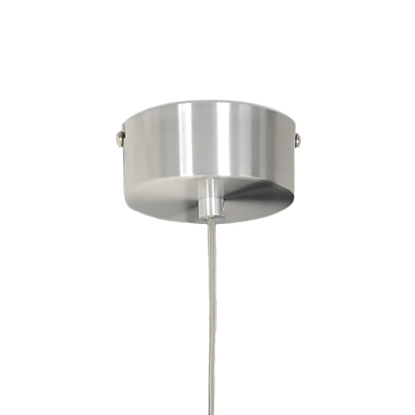 LED-Pendelleuchte Oslo - Aluminium - 1-flammig - Silber - Image 3