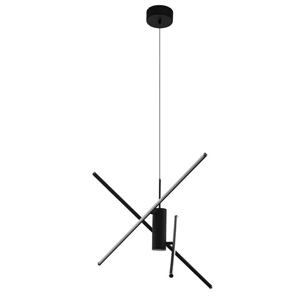 LED-Pendelleuchte Salitre - Polycarbonat / Aluminium - 1-flammig - Image 3