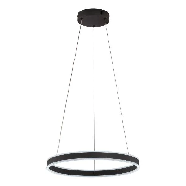 LED-Pendelleuchte Sirko Typ A - Eisen / Acrylglas - 1-flammig - Schwarz - Durchmesser: 50 cm - Image 2