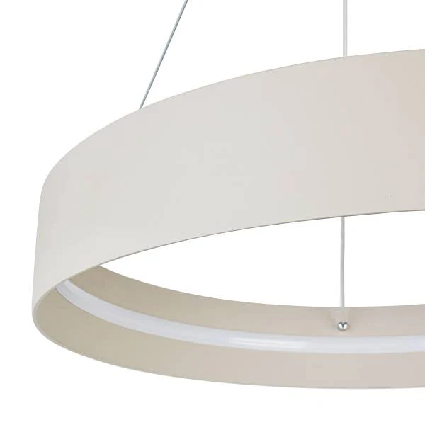LED-Pendelleuchte Teresa - Eisen - Beige - Image 10