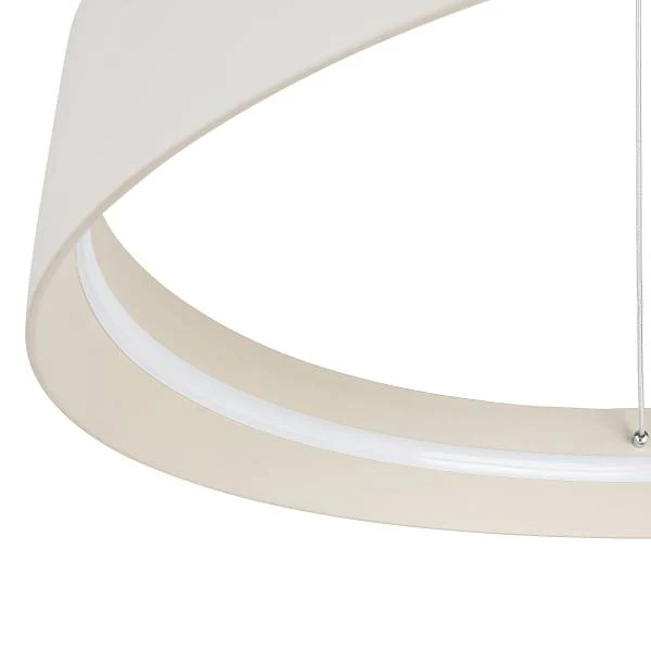 LED-Pendelleuchte Teresa - Eisen - Beige - Image 11