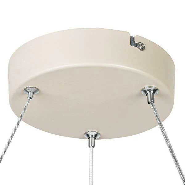 LED-Pendelleuchte Teresa - Eisen - Beige - Image 12